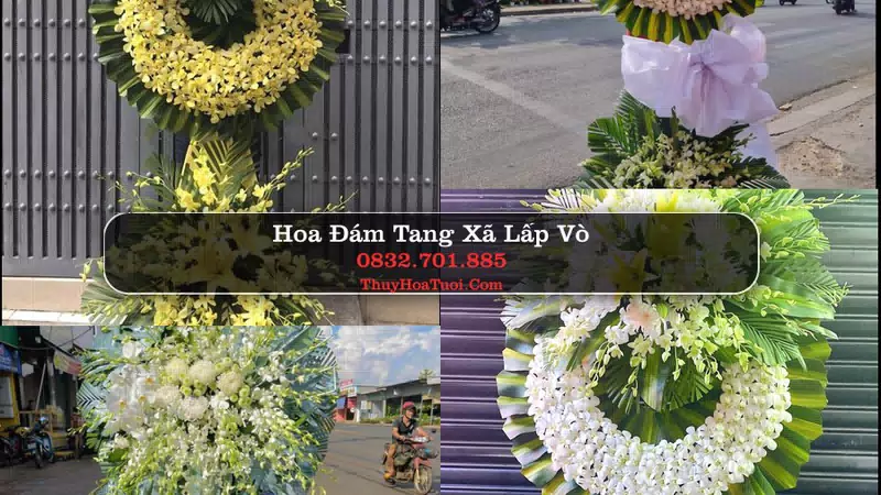 Đặt Hoa Chia Buồn tại Xã Lấp Vò, Đồng Tháp