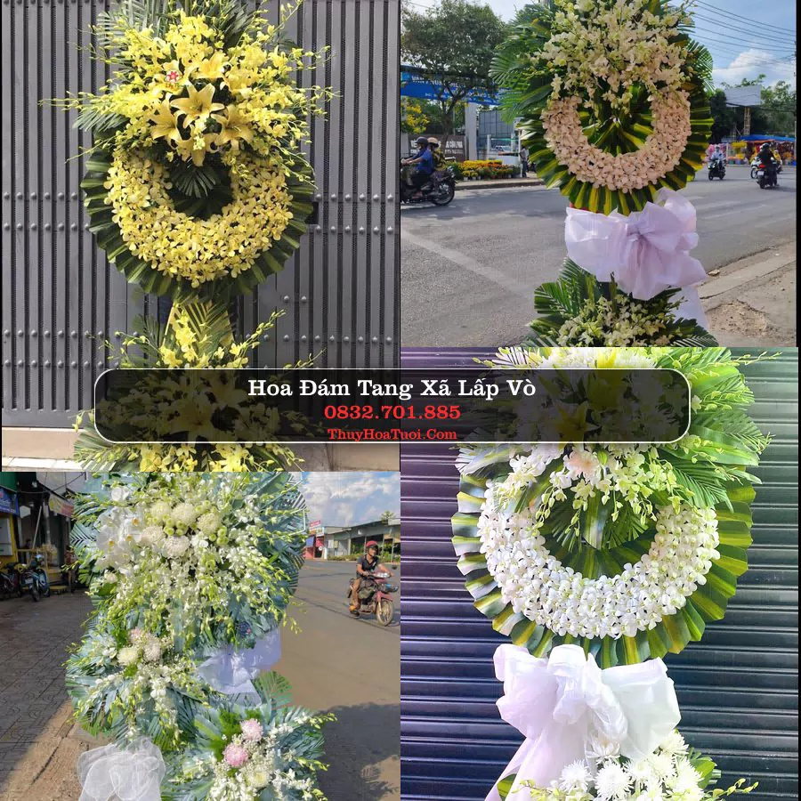 Đặt Hoa Chia Buồn tại Xã Lấp Vò, Đồng Tháp