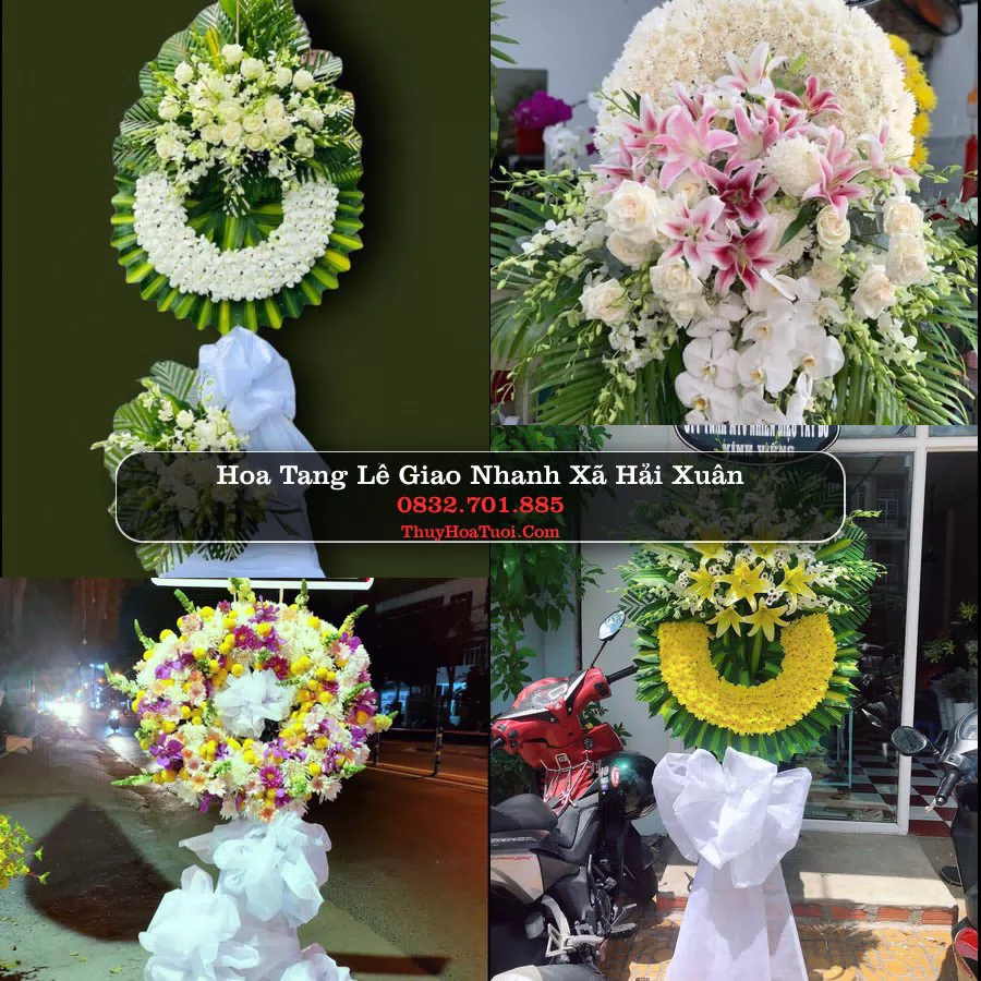 Đặt Vòng Hoa Tang Lễ tại Xã Hải Xuân, Ninh Bình