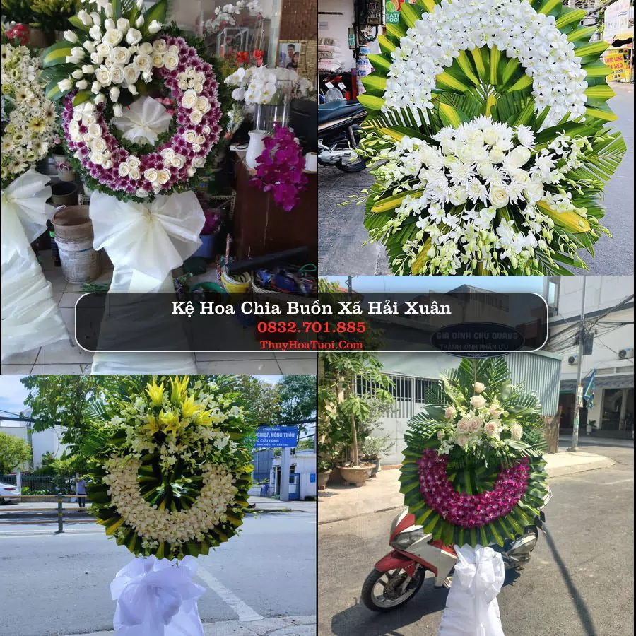 Vòng hoa chia buồn Xã Hải Xuân - ThuyHoaTuoi.Com