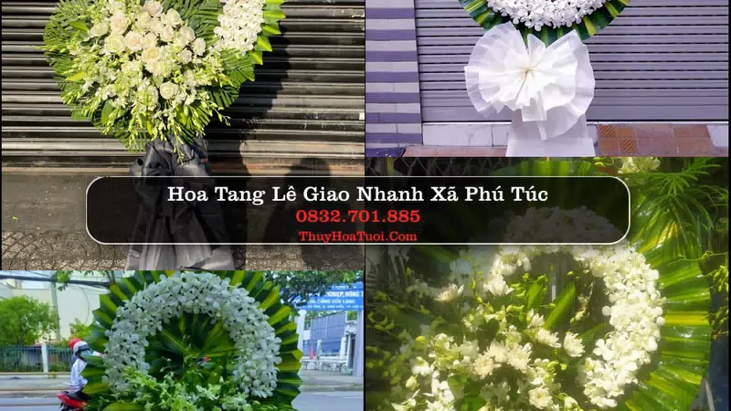 Đặt Hoa Tang Lễ tại Xã Phú Túc, Vĩnh Long