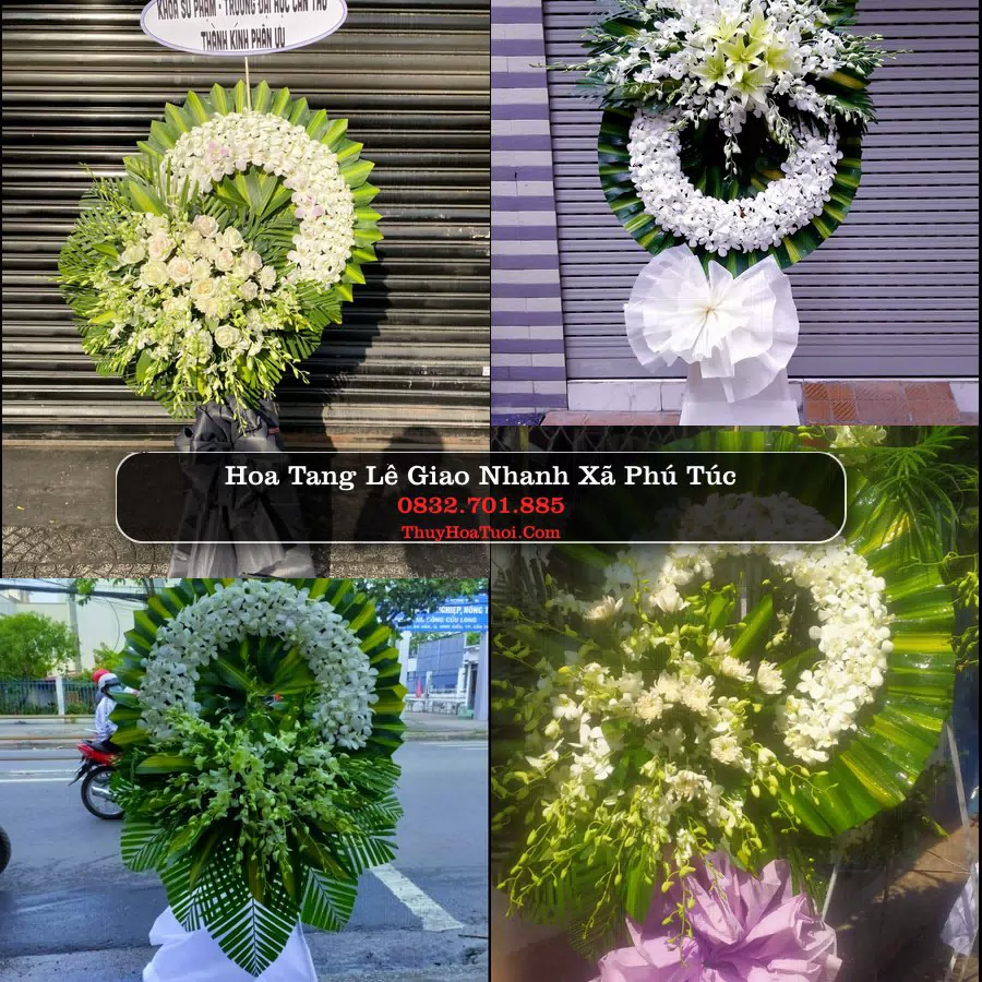 Đặt Hoa Tang Lễ tại Xã Phú Túc, Vĩnh Long