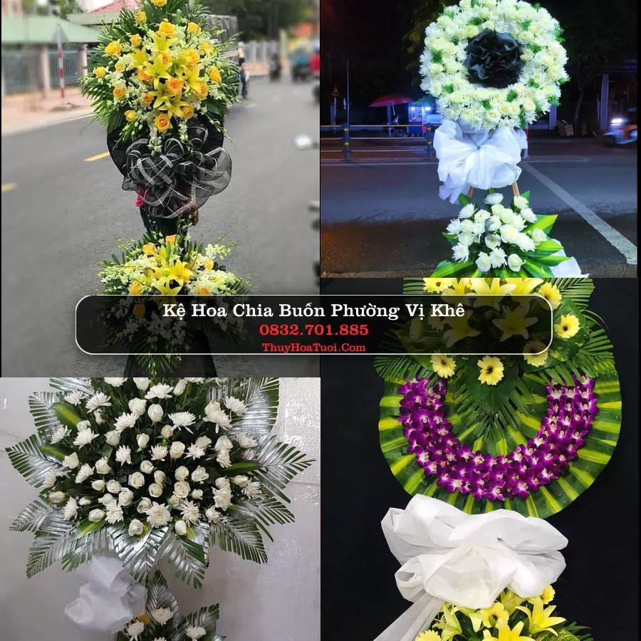 Đặt Vòng Hoa Chia Buồn tại Phường Vị Khê, Ninh Bình