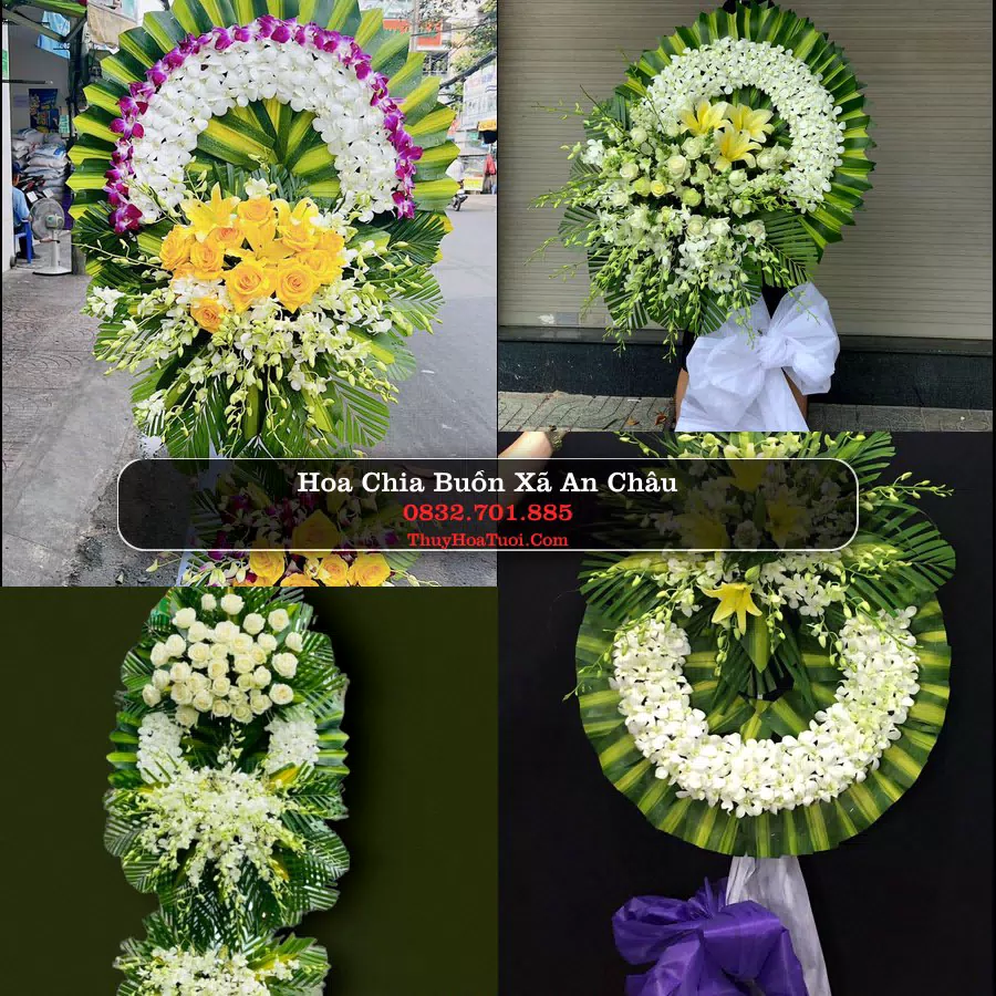 Kệ hoa tang lễ giao tại Xã An Châu, An Giang