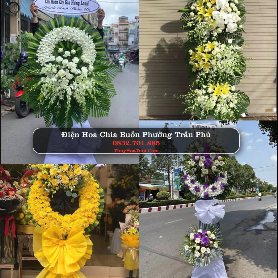 Đặt Hoa Chia Buồn tại Phường Trần Phú, Hà Tĩnh