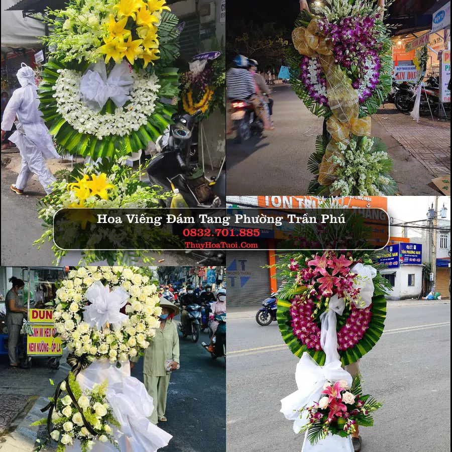 Kệ hoa tang lễ giao tại Phường Trần Phú, Hà Tĩnh