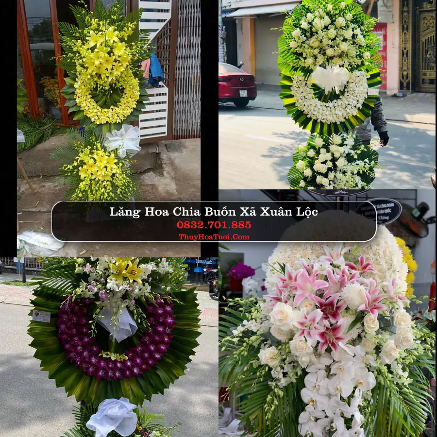 Hoa Tang Lễ Xã Xuân Lộc Đồng Nai