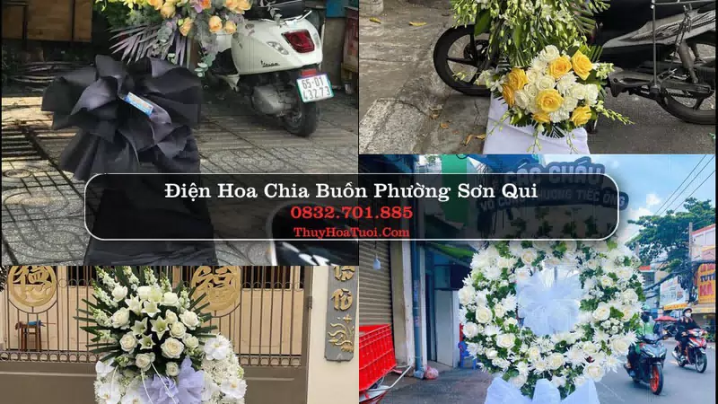 Đặt Hoa Chia Buồn tại Phường Sơn Qui, Đồng Tháp