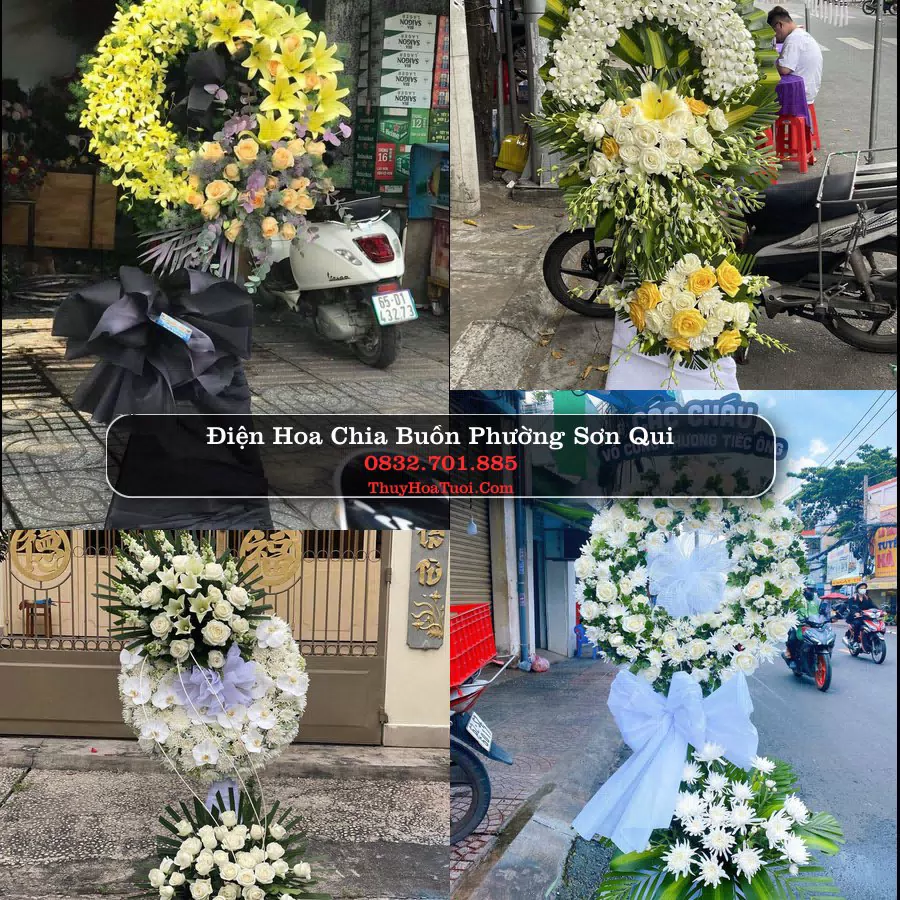 Đặt Hoa Chia Buồn tại Phường Sơn Qui, Đồng Tháp