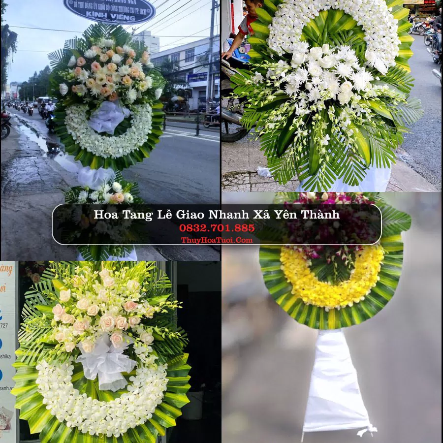 Đặt Hoa Tang Lễ tại Xã Yên Thành, Nghệ An