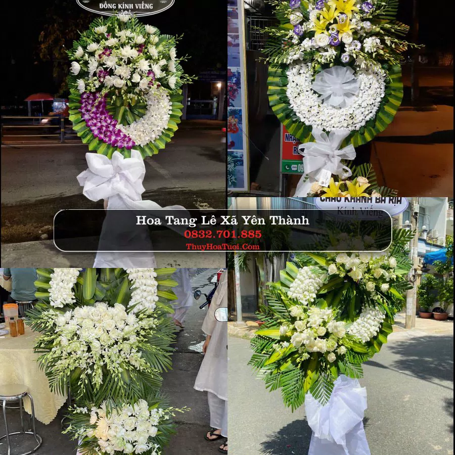 Vòng hoa chia buồn Xã Yên Thành - ThuyHoaTuoi.Com