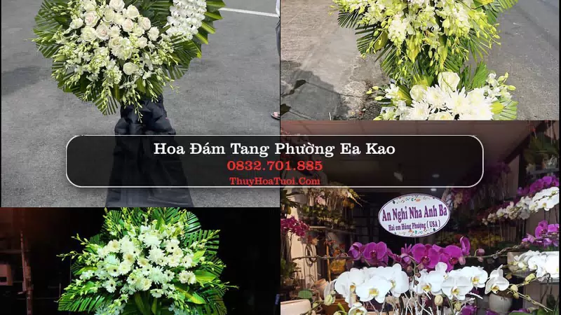 Đặt Vòng Hoa Chia Buồn tại Phường Ea Kao, Đắk Lắk