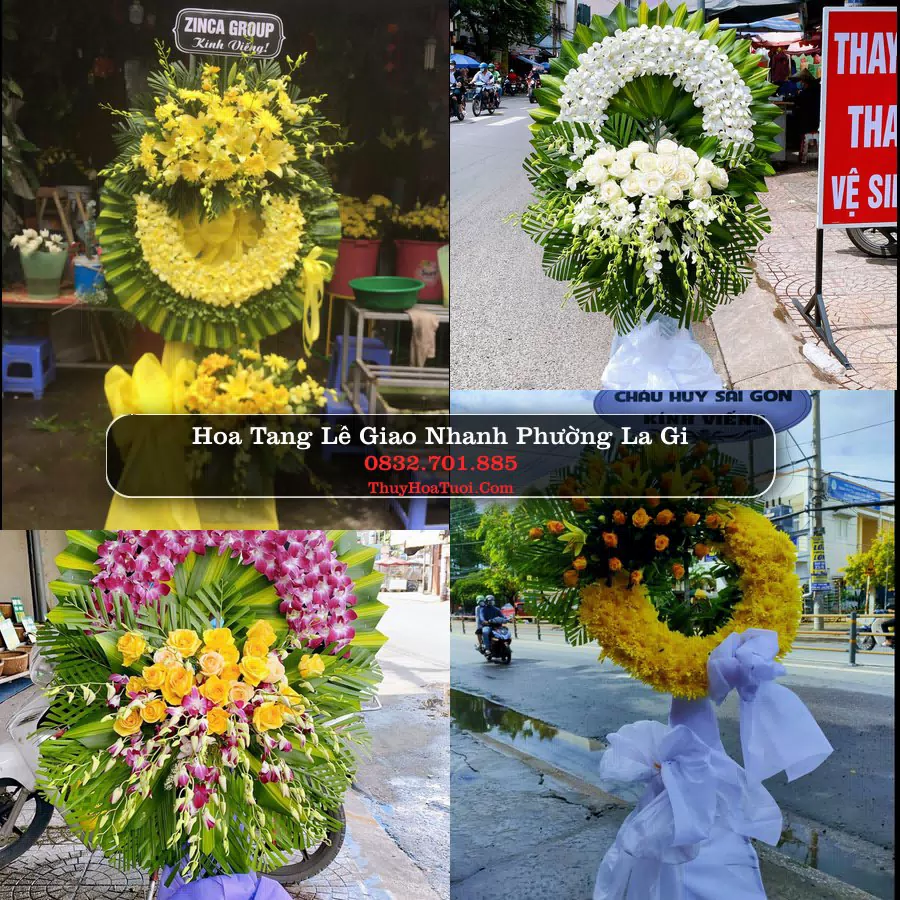 Đặt Vòng Hoa Chia Buồn tại Phường La Gi, Lâm Đồng
