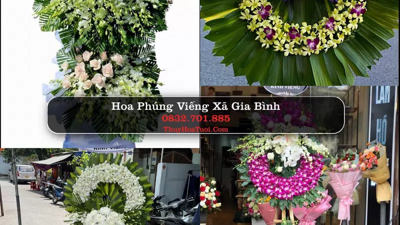 Đặt Hoa Tang Lễ tại Xã Gia Bình, Bắc Ninh