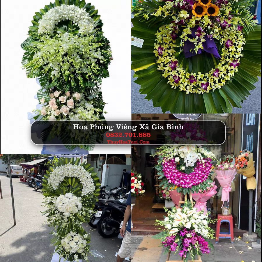 Đặt Hoa Tang Lễ tại Xã Gia Bình, Bắc Ninh