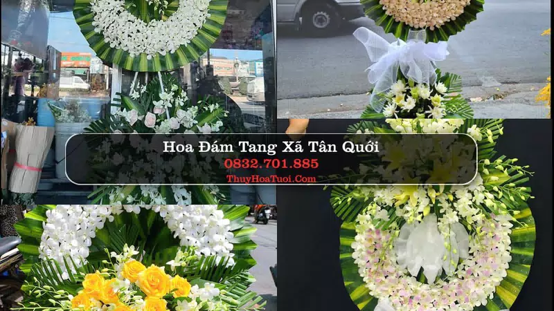 Đặt Vòng Hoa Chia Buồn tại Xã Tân Quới, Vĩnh Long