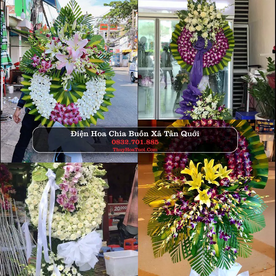 Kệ hoa tang lễ giao tại Xã Tân Quới, Vĩnh Long