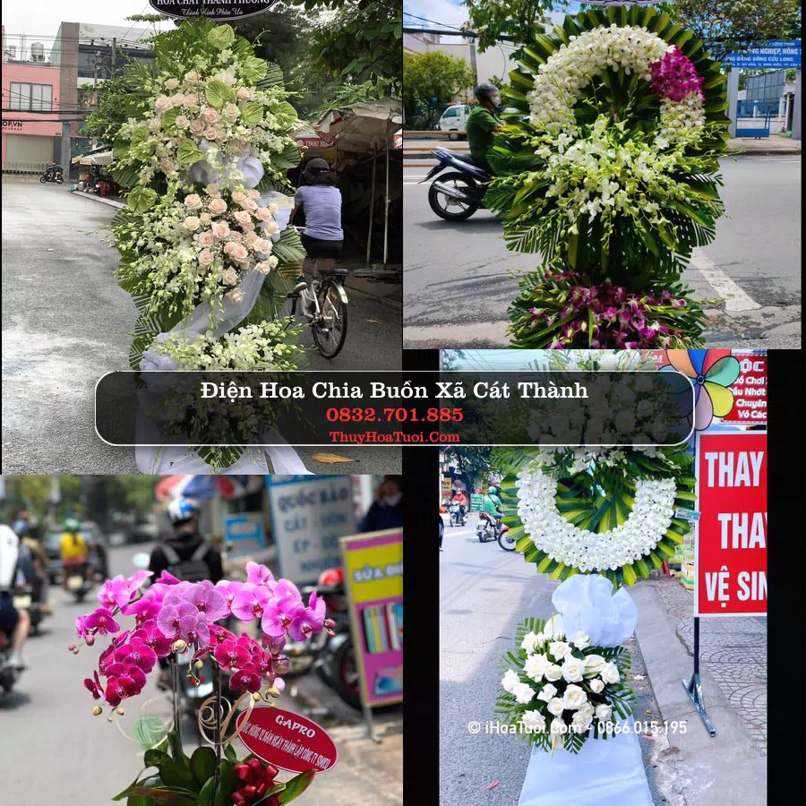 Đặt Vòng Hoa Chia Buồn tại Xã Cát Thành, Ninh Bình