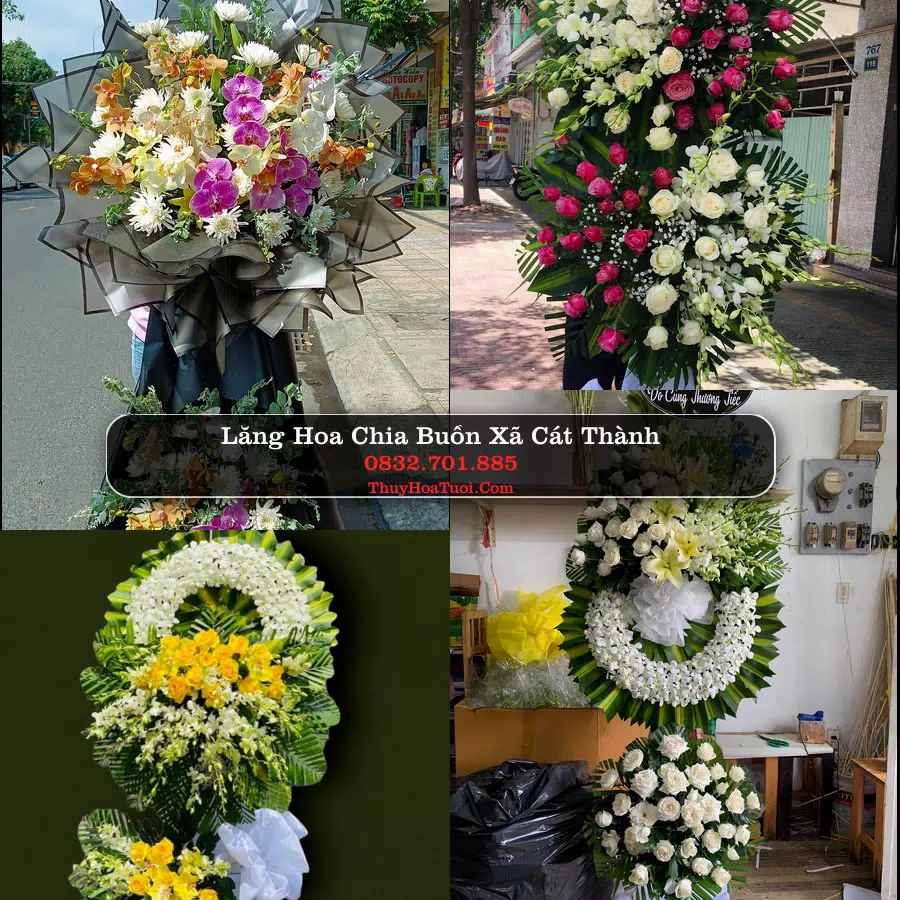 Kệ hoa tang lễ giao tại Xã Cát Thành, Ninh Bình