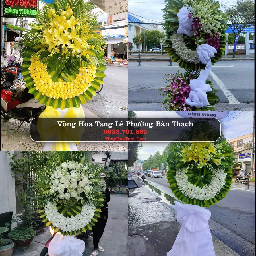 Đặt Vòng Hoa Chia Buồn tại Phường Bàn Thạch, Đà Nẵng