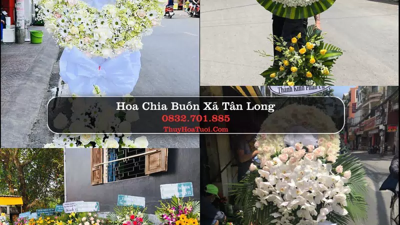 Đặt Hoa Chia Buồn tại Xã Tân Long, Đồng Tháp