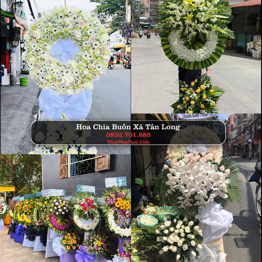 Đặt Hoa Chia Buồn tại Xã Tân Long, Đồng Tháp