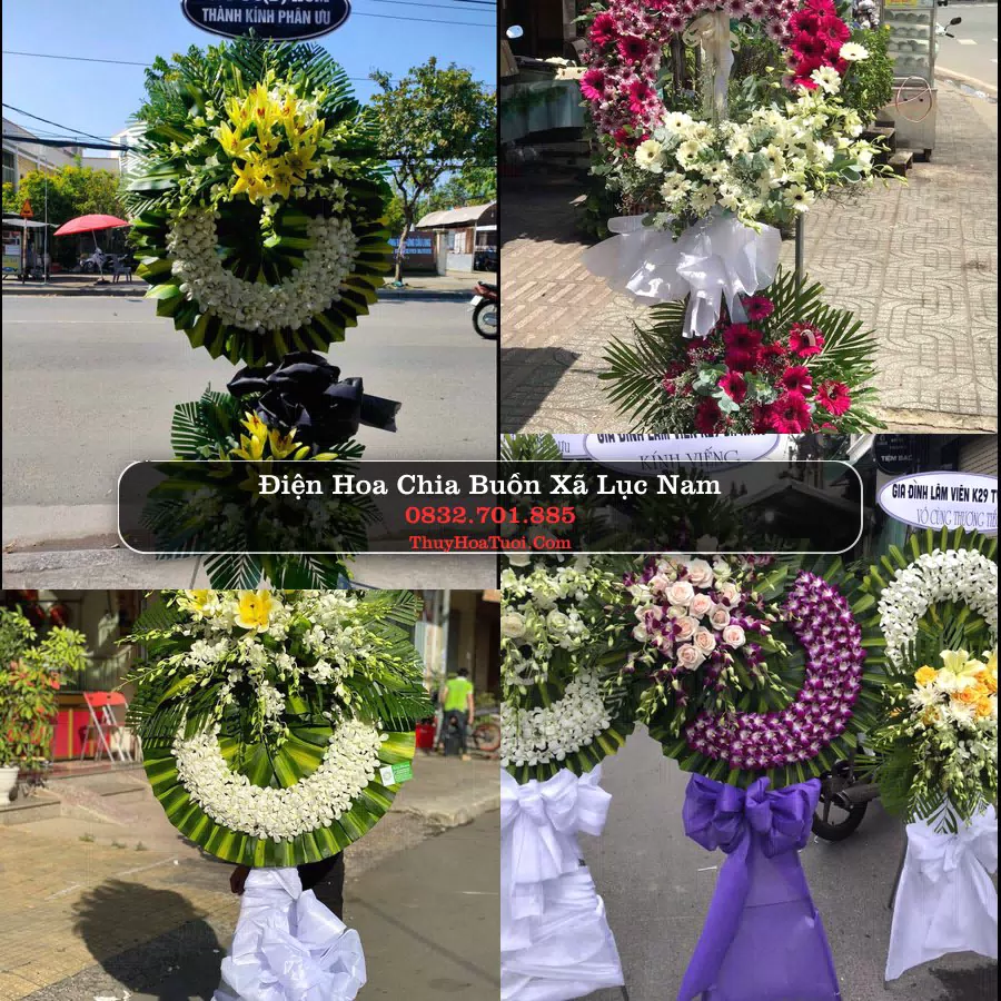 Kệ hoa tang lễ giao tại Xã Lục Nam, Bắc Ninh
