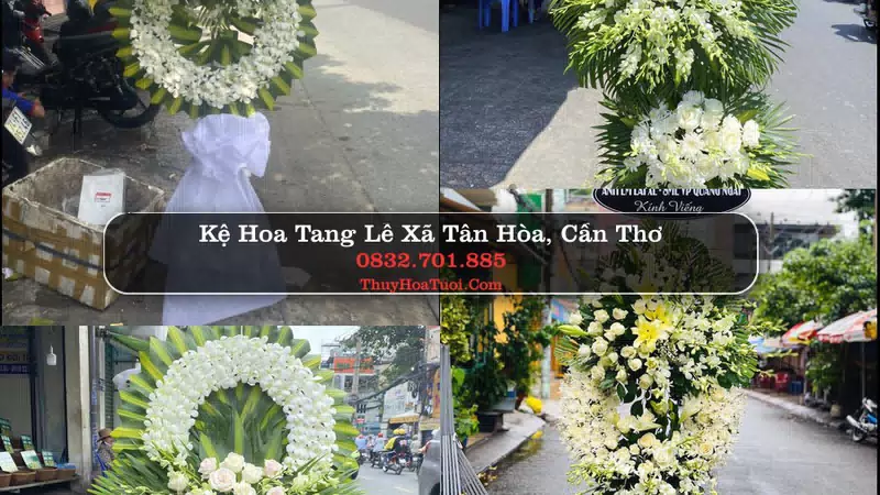 Đặt Vòng Hoa Chia Buồn tại Xã Tân Hòa, Cần Thơ