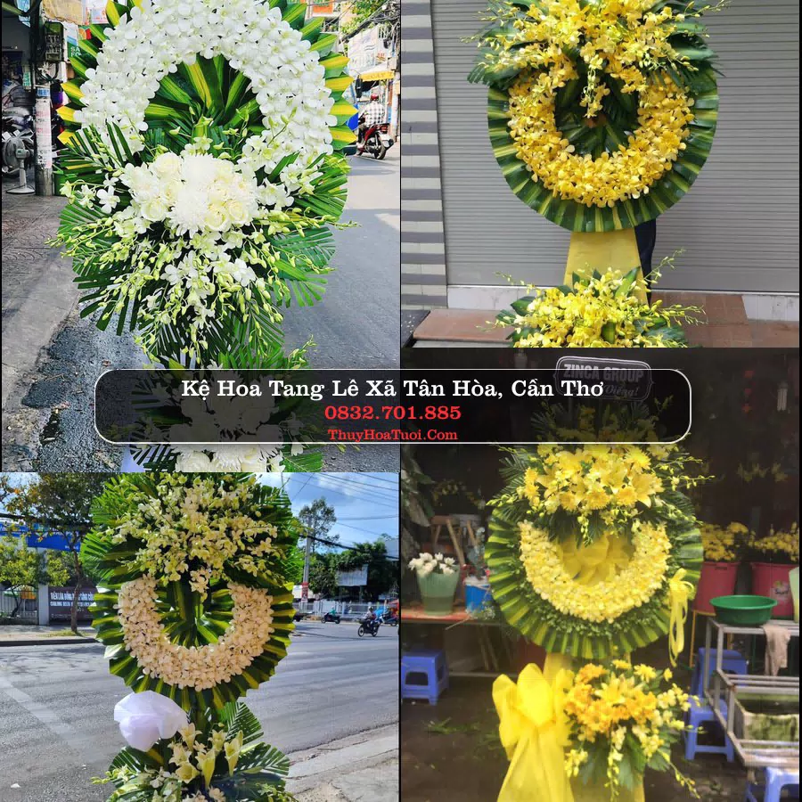 Kệ hoa tang lễ giao tại Xã Tân Hòa, Cần Thơ