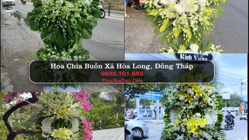 Đặt Hoa Tang Lễ tại Xã Hòa Long, Đồng Tháp