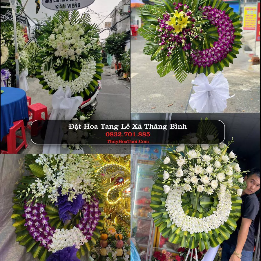 Kệ hoa tang lễ giao tại Xã Thăng Bình, Đà Nẵng