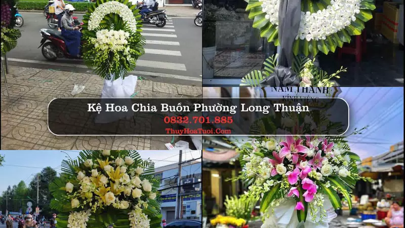 Đặt Vòng Hoa Tang Lễ tại Phường Long Thuận, Đồng Tháp