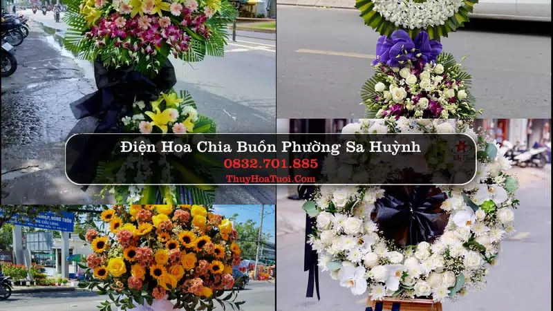 Đặt Vòng Hoa Tang Lễ tại Phường Sa Huỳnh, Quảng Ngãi