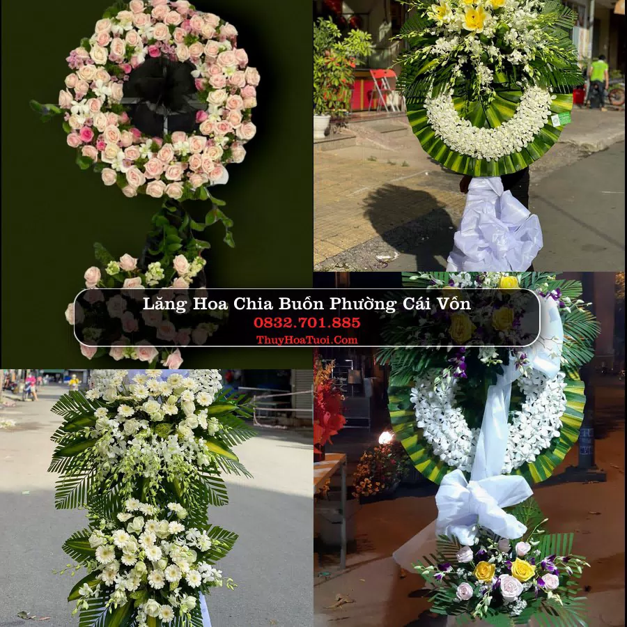 Đặt Hoa Chia Buồn tại Phường Cái Vồn, Vĩnh Long