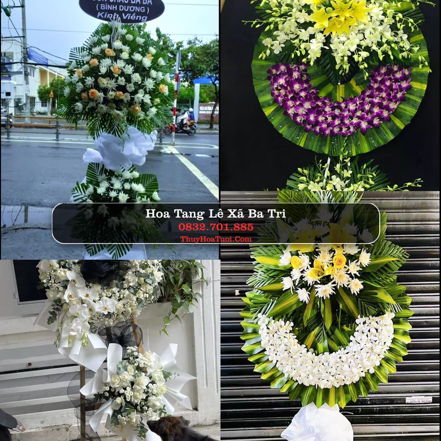 Kệ hoa tang lễ giao tại Xã Ba Tri, Vĩnh Long