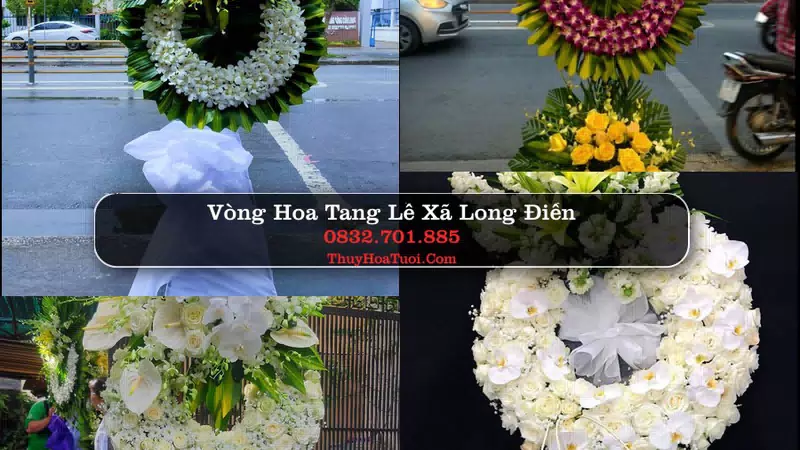 Đặt Hoa Đám Tang tại Xã Long Điền, TP.HCM