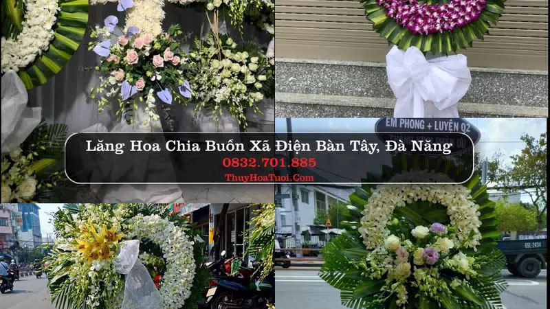 Đặt Vòng Hoa Chia Buồn tại Xã Điện Bàn Tây, Đà Nẵng