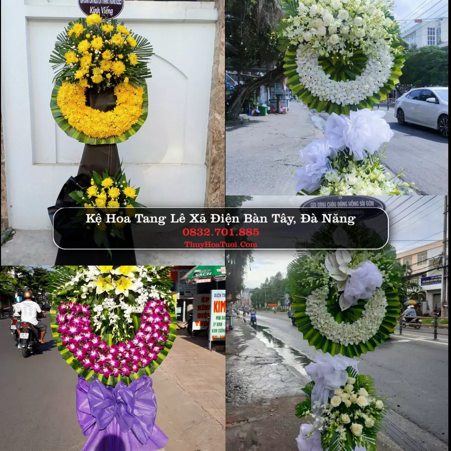 Vòng hoa chia buồn Xã Điện Bàn Tây - ThuyHoaTuoi.Com
