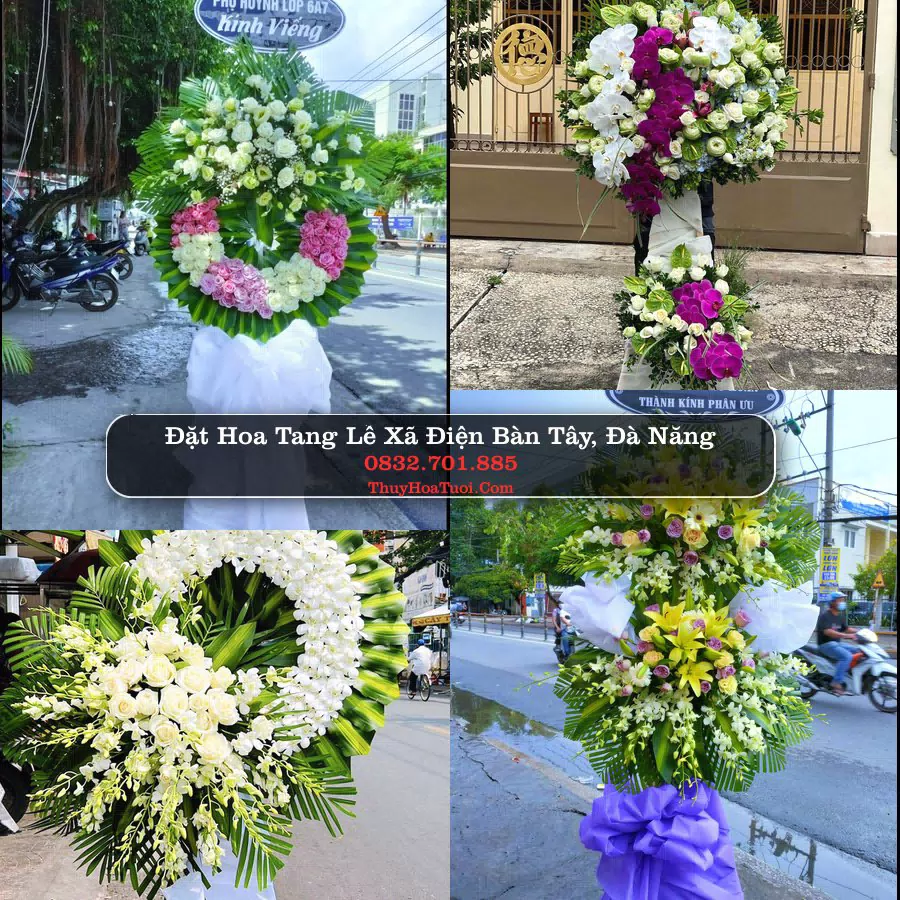 Kệ hoa tang lễ giao tại Xã Điện Bàn Tây, Đà Nẵng