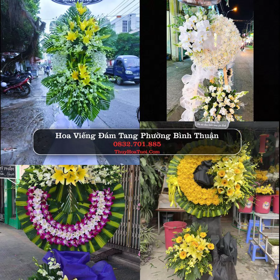 Kệ hoa tang lễ giao tại Phường Bình Thuận, Lâm Đồng