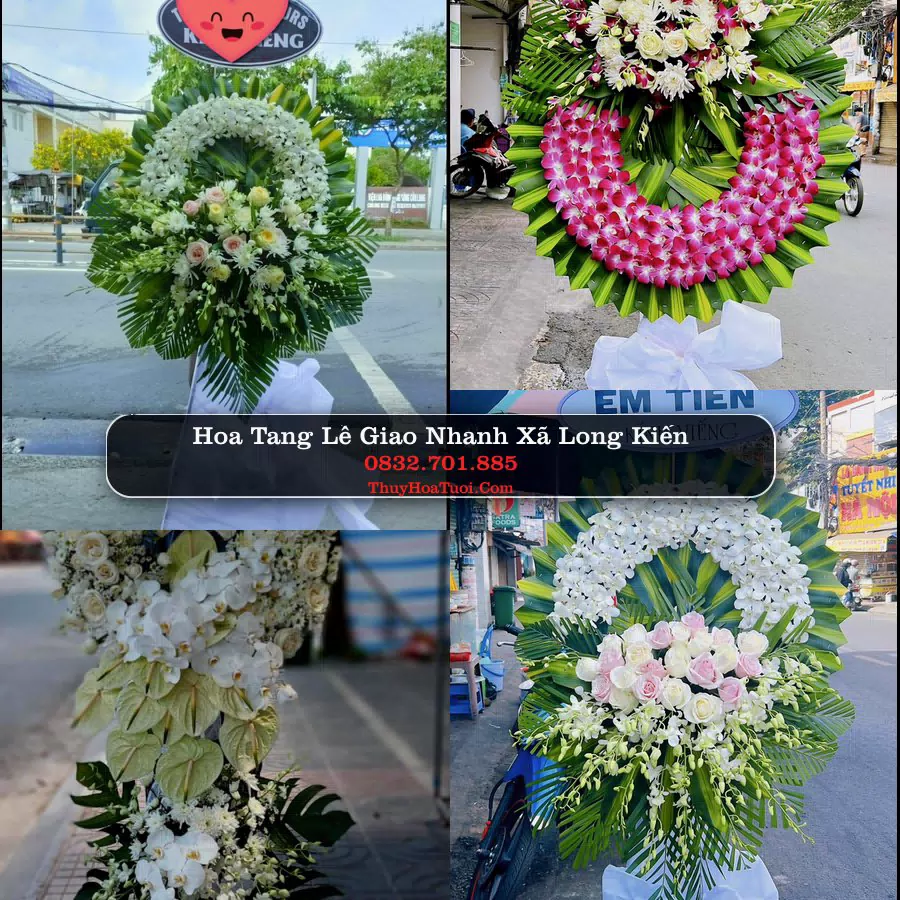 Hoa Tang Lễ Xã Long Kiến An Giang