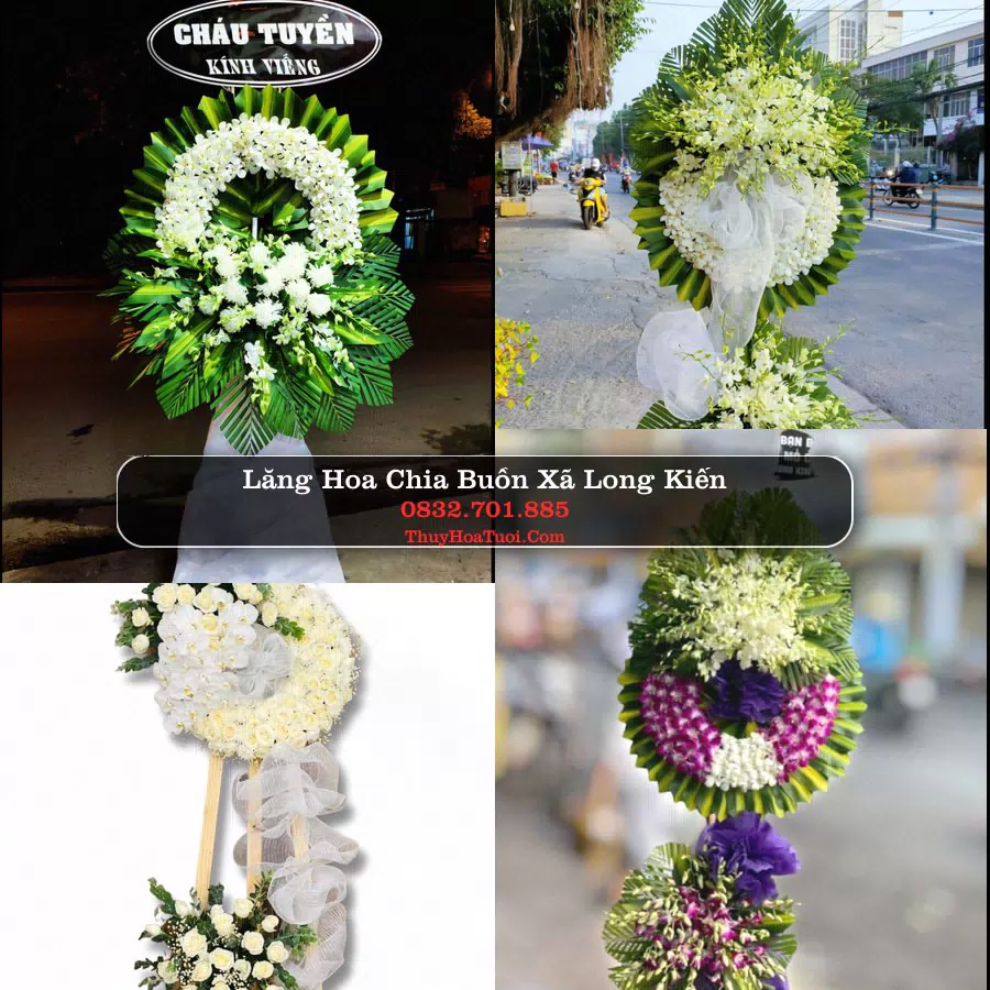 Kệ hoa tang lễ giao tại Xã Long Kiến, An Giang