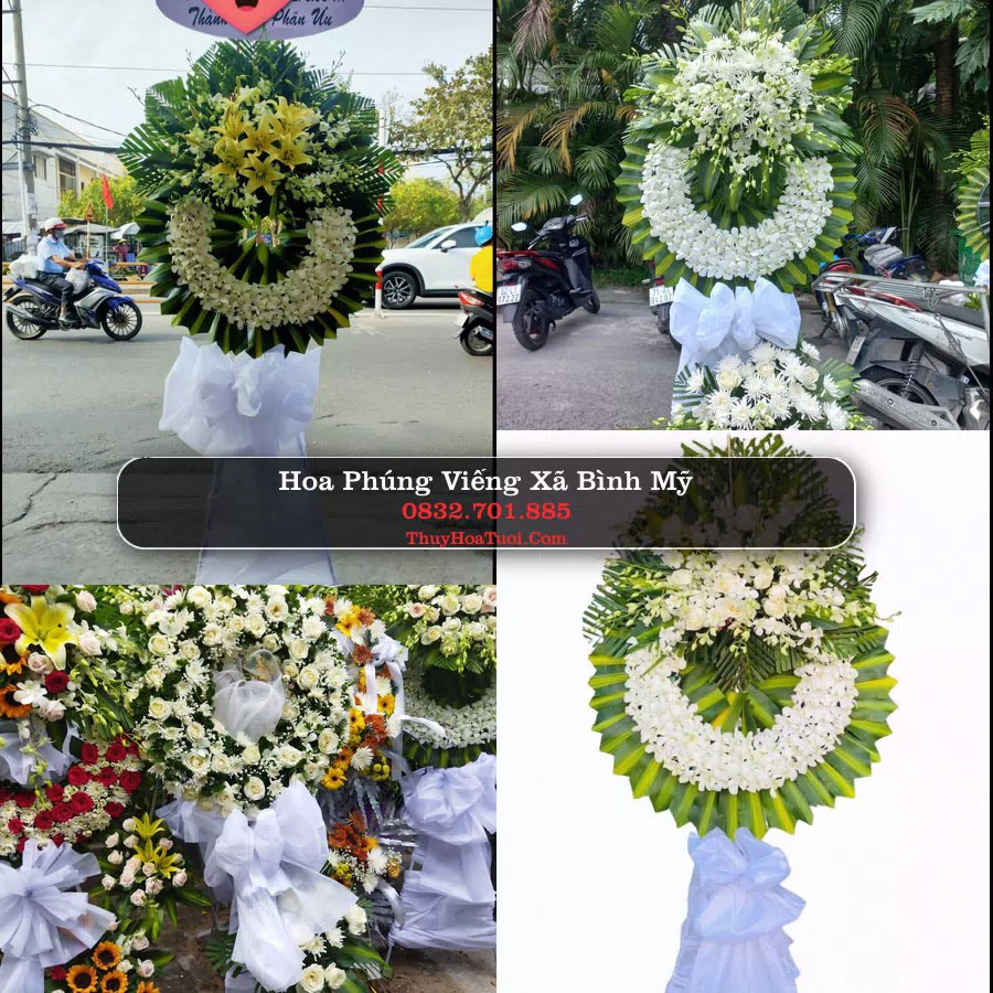 Kệ hoa tang lễ giao tại Xã Bình Mỹ, An Giang