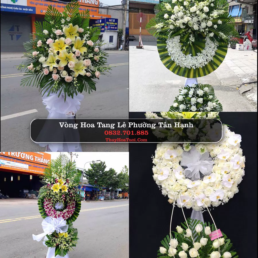 Kệ hoa tang lễ giao tại Phường Tân Hạnh, Vĩnh Long