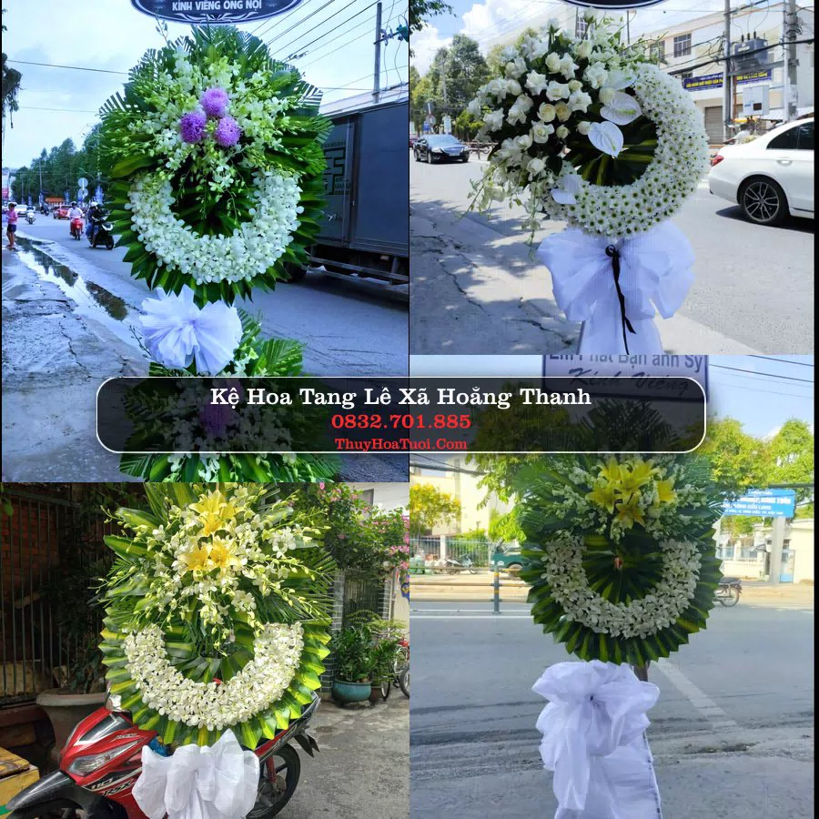 Kệ hoa tang lễ giao tại Xã Hoằng Thanh, Thanh Hóa