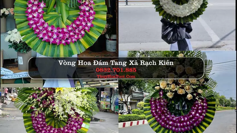 Hoa Tang Lễ Xã Rạch Kiến Tây Ninh