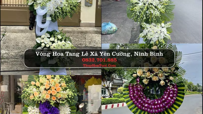 Đặt Vòng Hoa Tang Lễ tại Xã Yên Cường, Ninh Bình