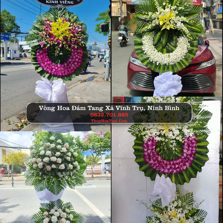 Đặt Hoa Chia Buồn tại Xã Vĩnh Trụ, Ninh Bình