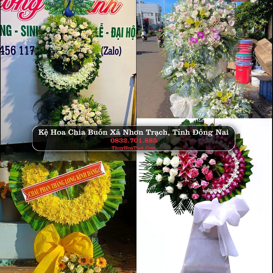 Kệ hoa tang lễ giao tại Xã Nhơn Trạch, Đồng Nai
