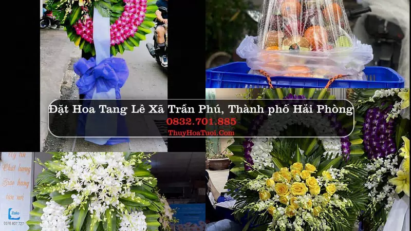 Đặt Hoa Tang Lễ tại Xã Trần Phú, Hải Phòng